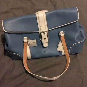 BRAND NEW WITH TAGS Coach Flap Satchel Purse 9268